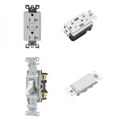 switches and receptacles